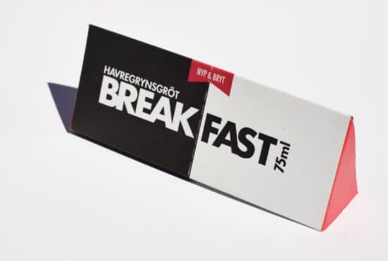 Niklas Hessman's Break Fast oatmeal packs