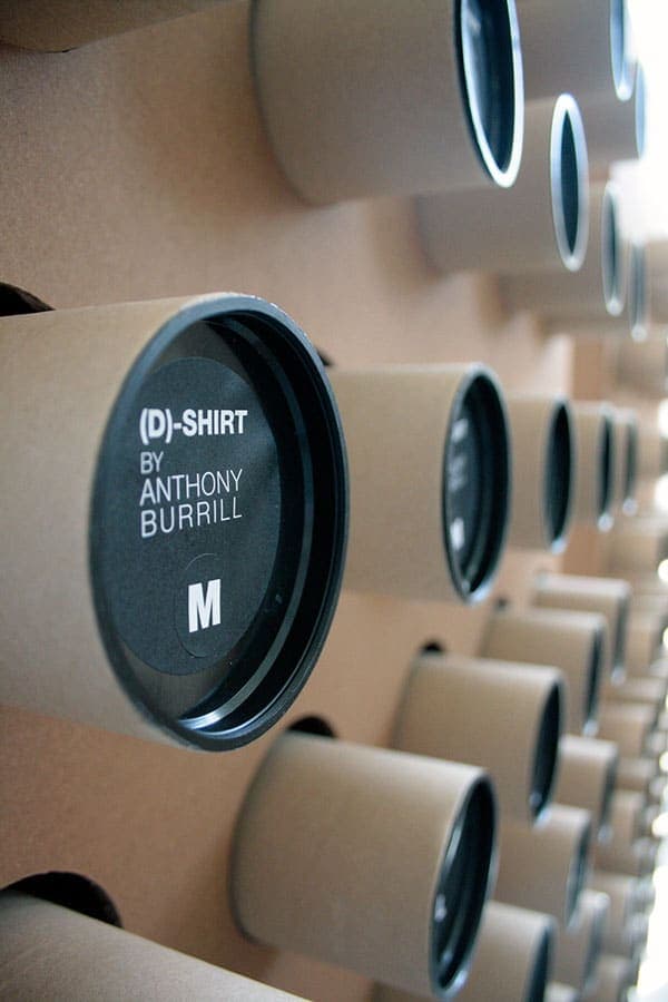 Visual merchandising for t-shirts