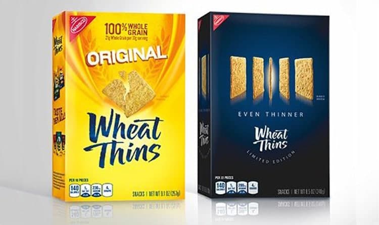 Wheat Thins con significativo cambio di stile