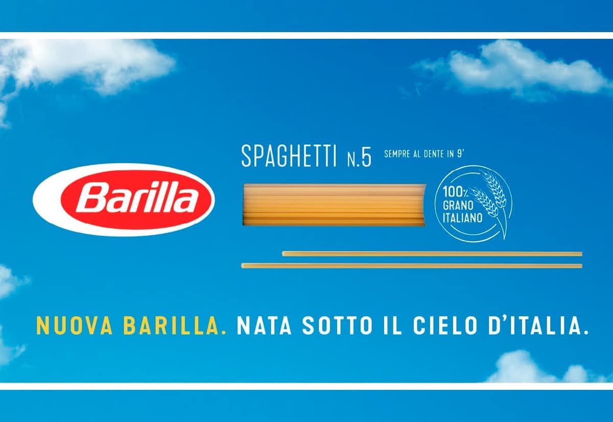 barilla 2020 restyling azzurro cielo
