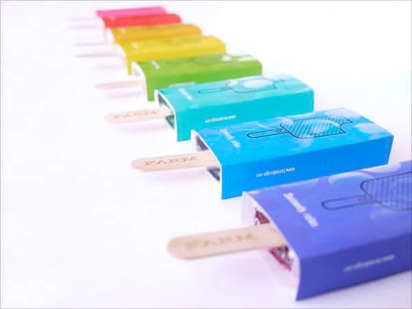 Fascette per gelati in confezione singola