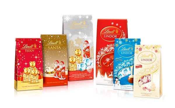 Scatole a soffietto stagionali Lindt