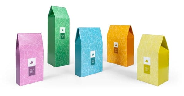 Scatola a soffietto senza manico Packly