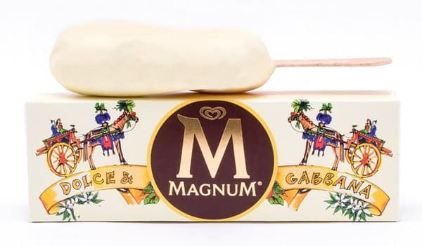Magnum Bianco edizione Dolce & Gabbana