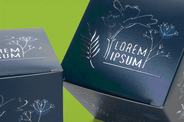 Lamina argento lucido a rilievo