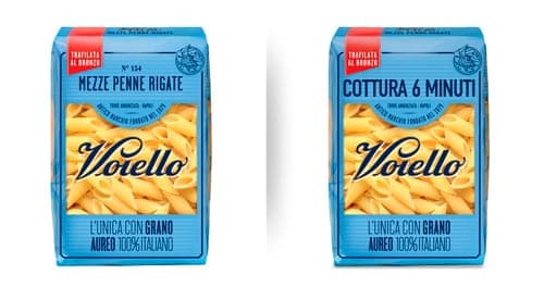 Pasta Voiello col minutaggio in evidenza