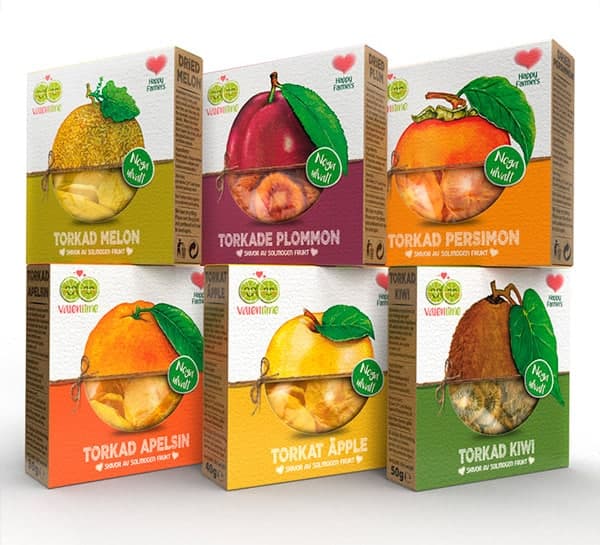 Astucci lineari con alette da incollare per prodotti salute