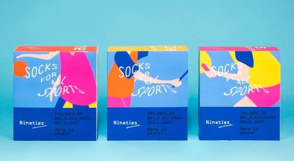 Illustrazioni tendenze packaging design 2021
