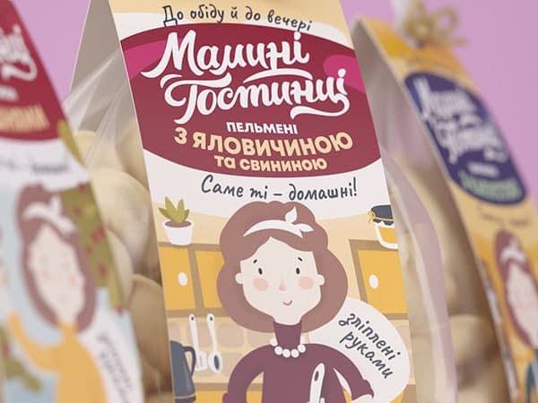 Illustrated color sleeve for pasta package