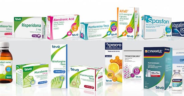 La nuova gamma di medicinali Teva con packaging ridisegnato