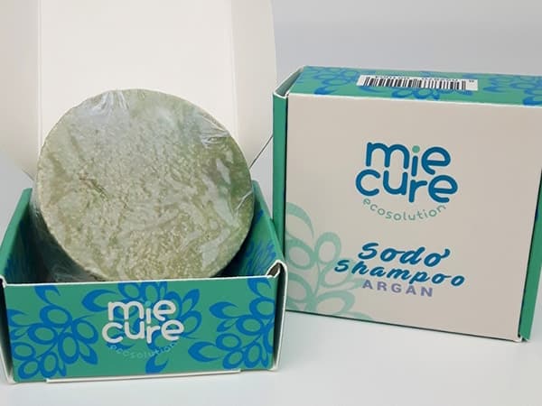 Scatola a valigetta per shampoo solido