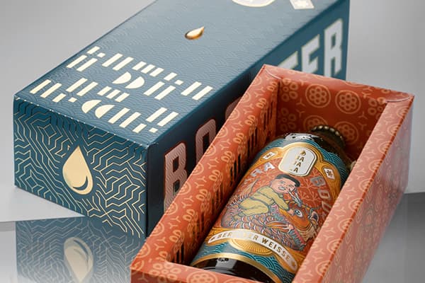 Scatola coperchio e fondo con vassoio a doppia parete