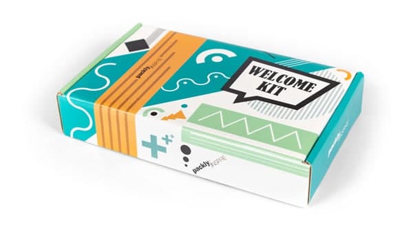 welcome kit inspiration eflute hinged lid box