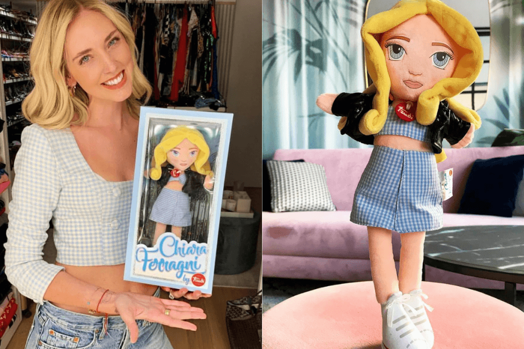 Chiara Ferragni doll by Trudi