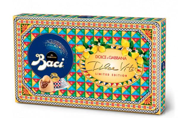 Dolce and Gabbana for Perugina packaging