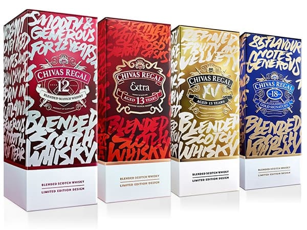 Chivas Regal Limited edition packaging design
