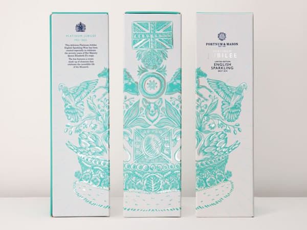 design per gadget giubileo di platino