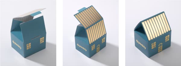 Scatola a soffietto Packly per biscotti