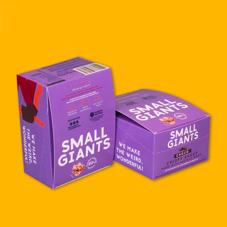 Scatola astuccio snack Small Giants