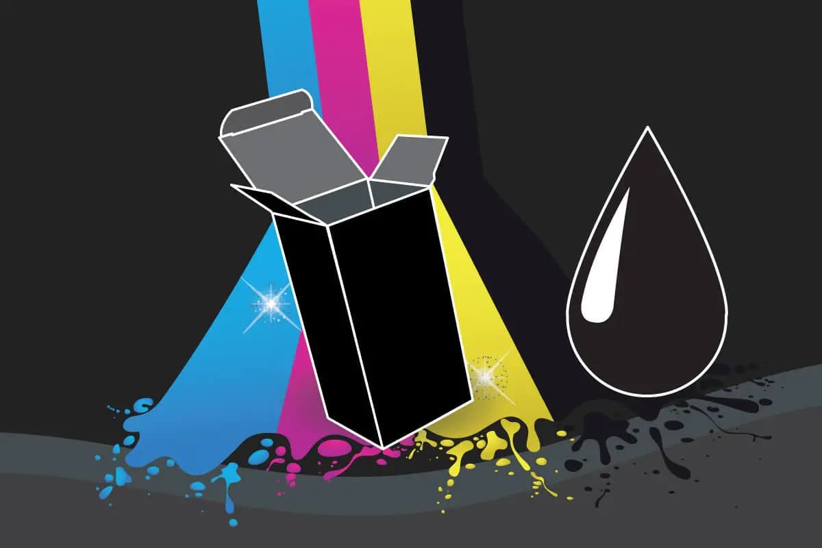 print cmyk black cover