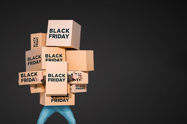 black friday verpackung