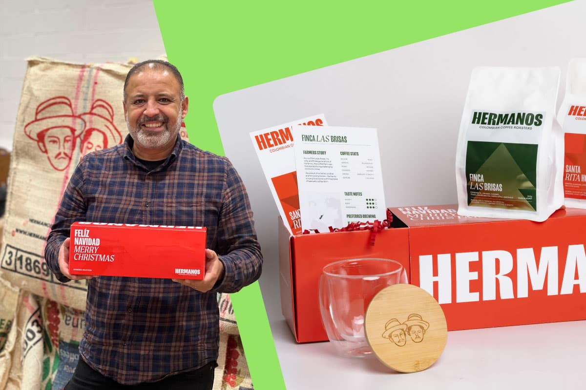 Coffee packaging Hermanos