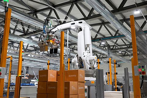 Robot used for logistics