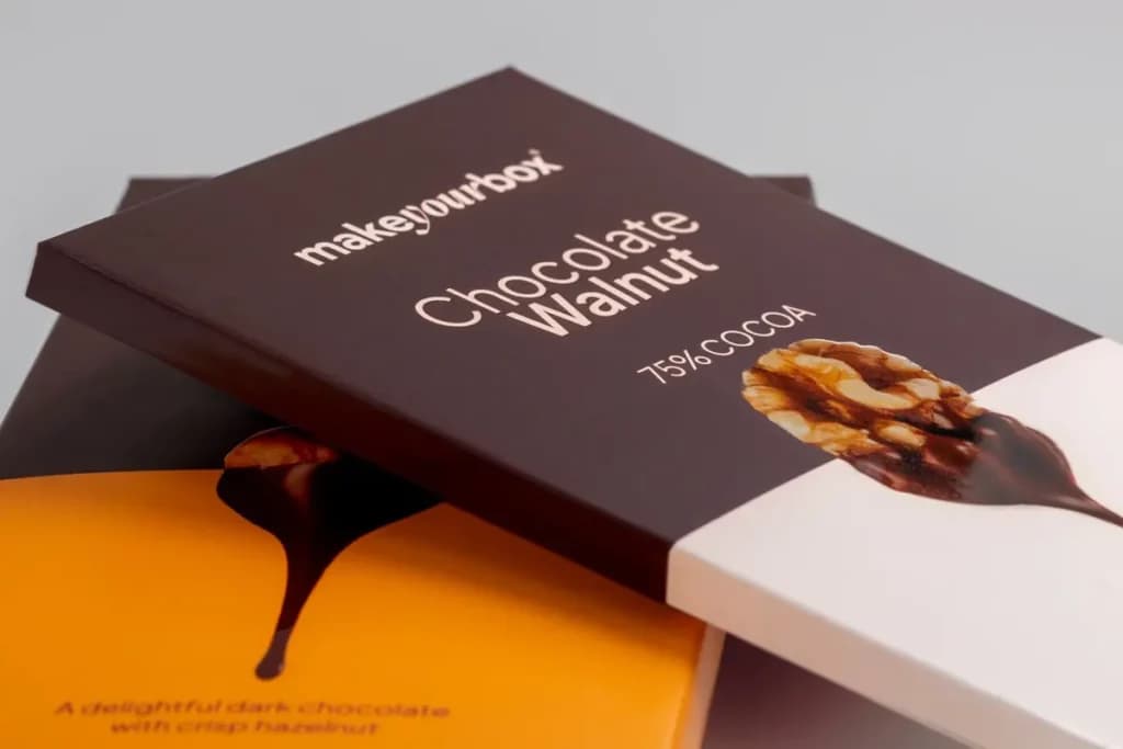 Scatole per tavolette di cioccolato