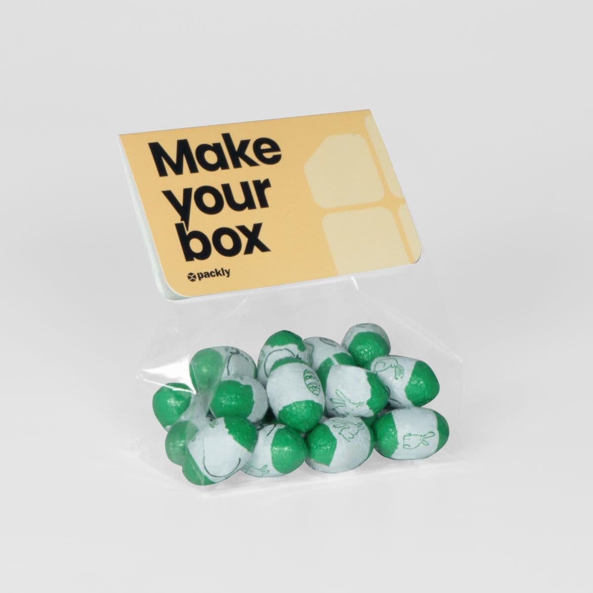 Etiquetas para bolsas por huevitos de Pascua