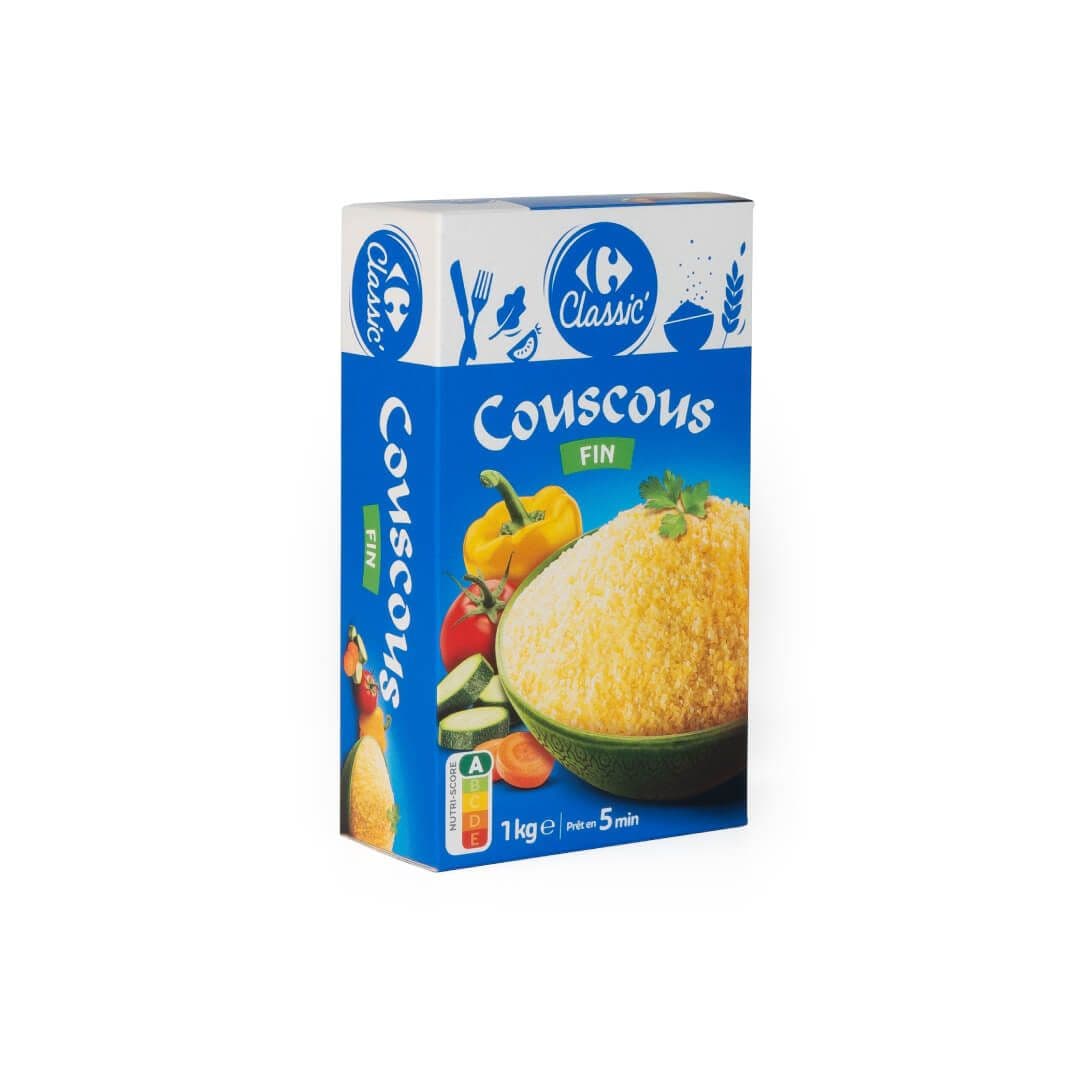 Lebensmittelverpackungen Carrefour
