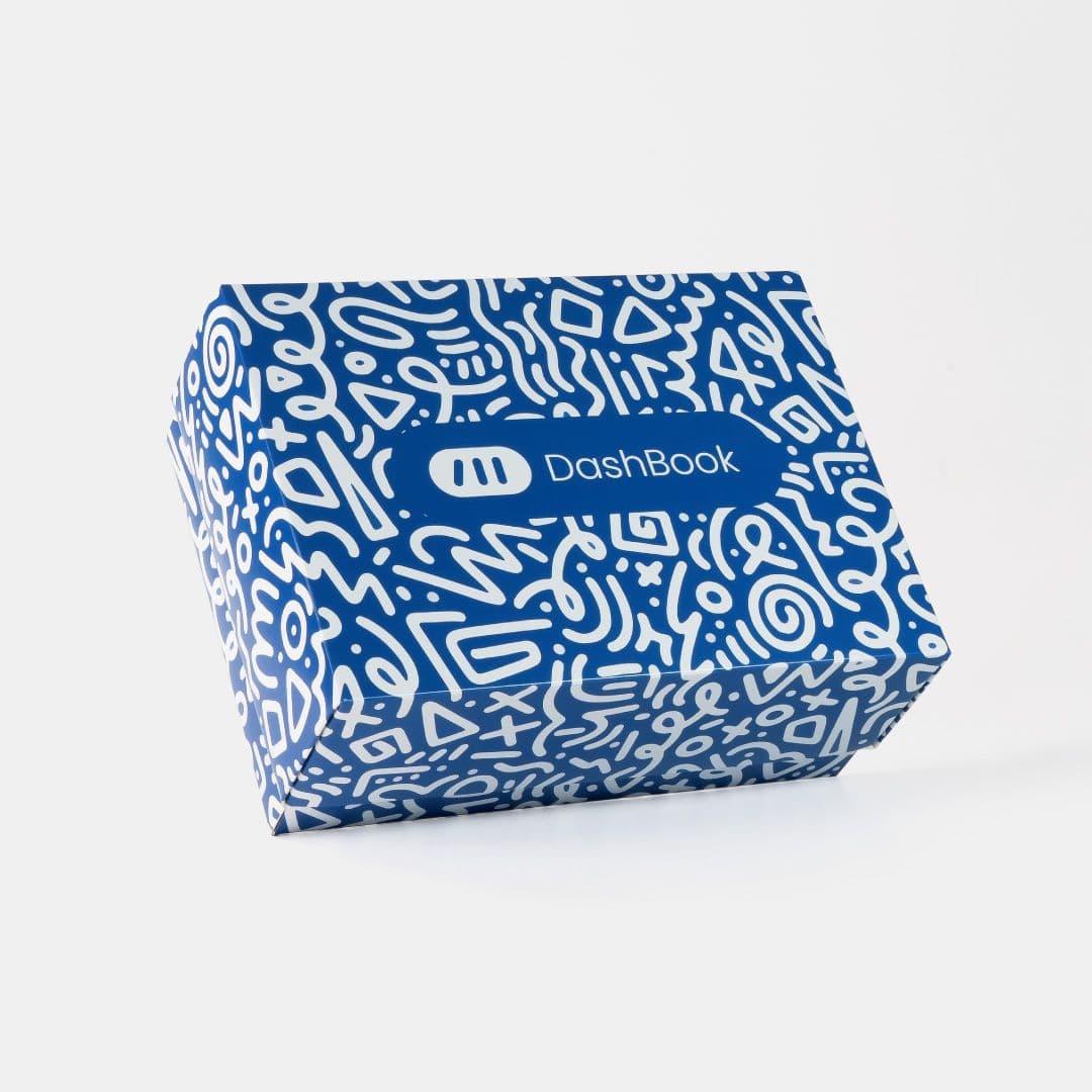 Dashbook box for electronic products 