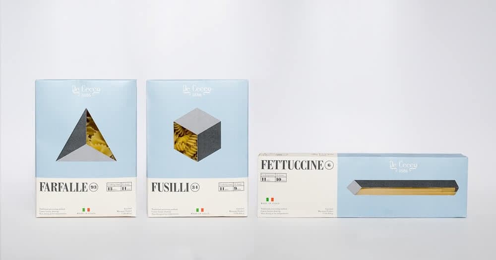 Scatola Vintage Pasta De Cecco 3