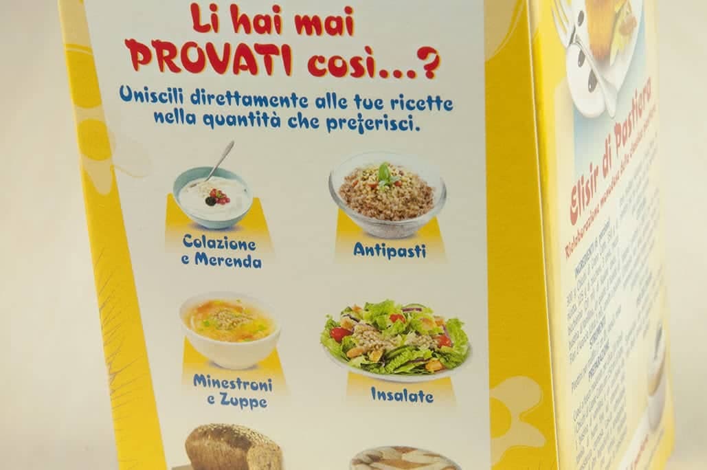 Metodi di consumo alternativi di un alimento