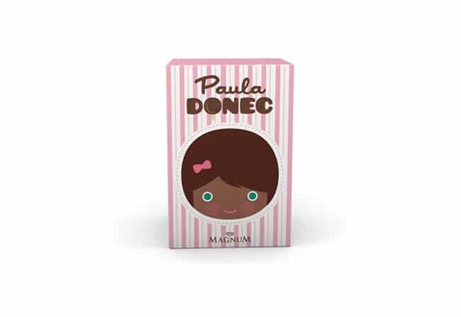 Magnum ice cream packaging for kids