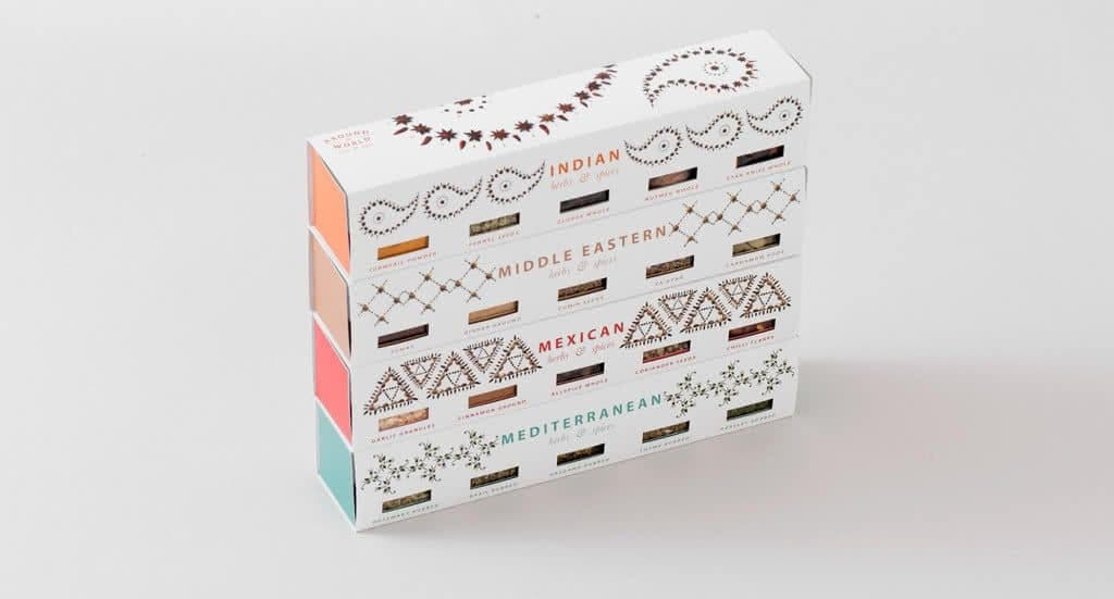 Around the World spices product range