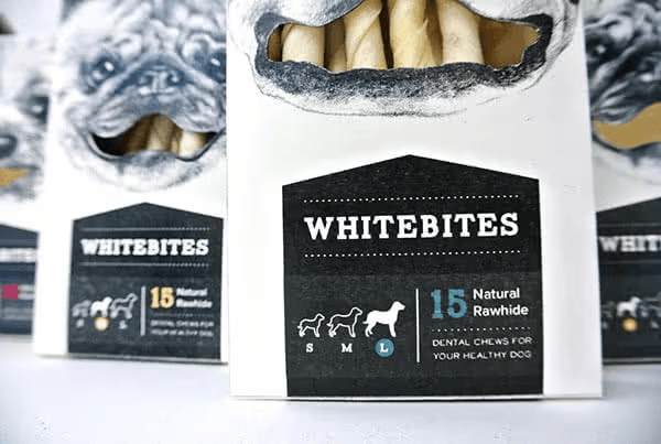 Whitening chews for cogs