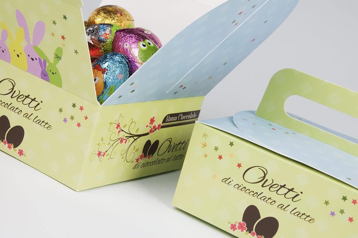 packaging ovetti di pasqua