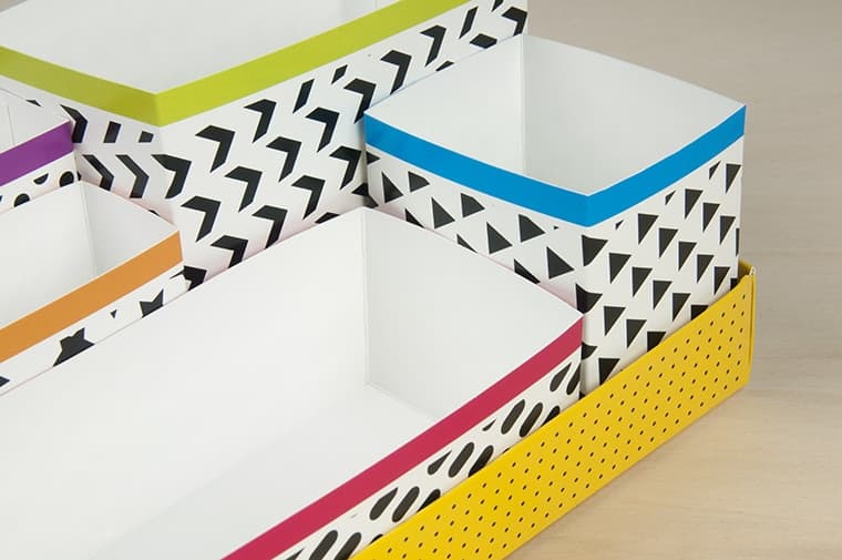 custom boxes desk organizer