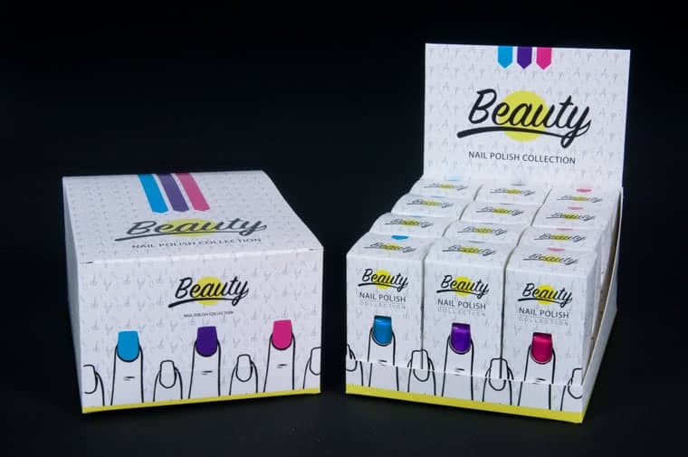 nail polish display boxes