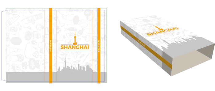 sleeve diecut template