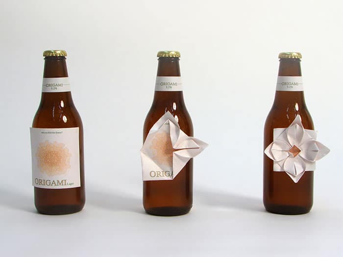Origami Bottle