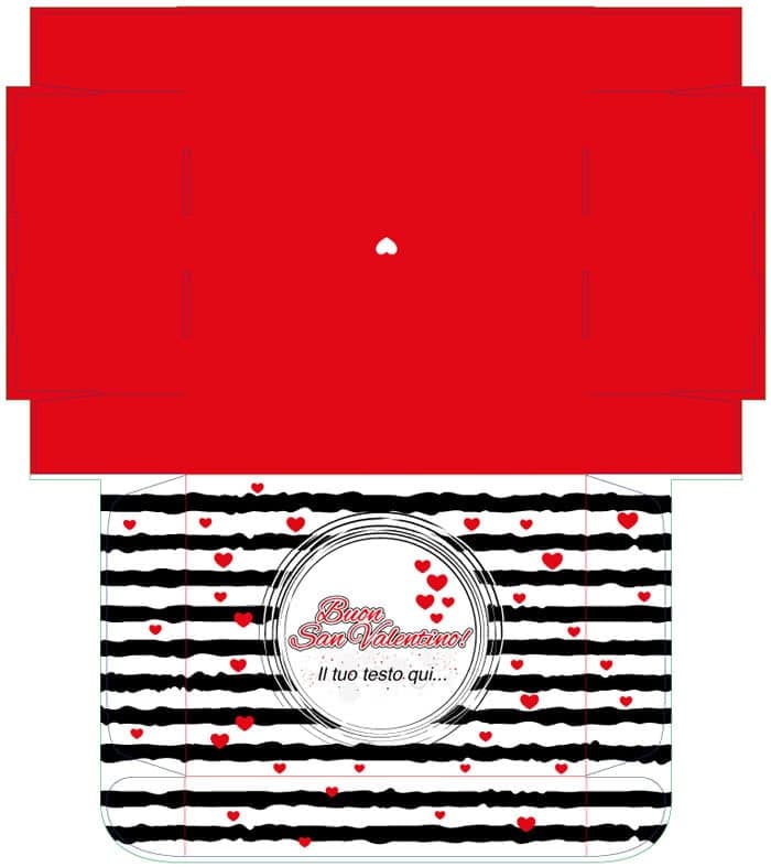 valigetta San Valentino graphic design
