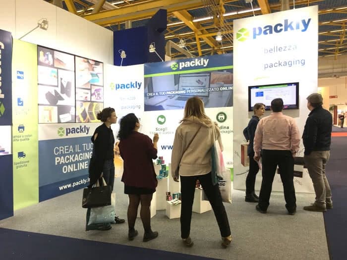 Packly al Cosmopack Cosmoprof