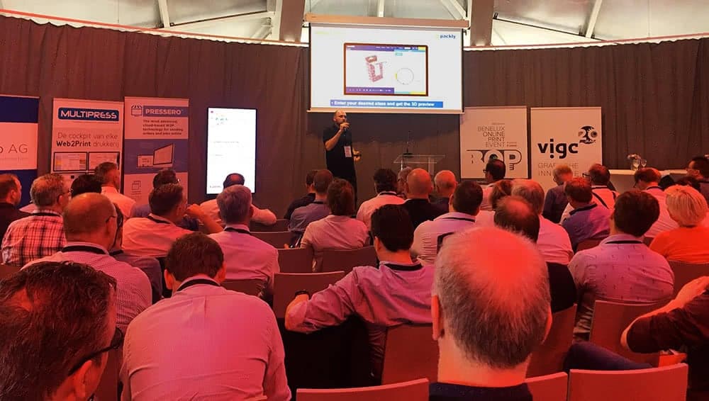 packly benelux online print event 2018