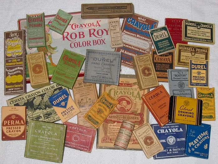 caryon crayola boxes