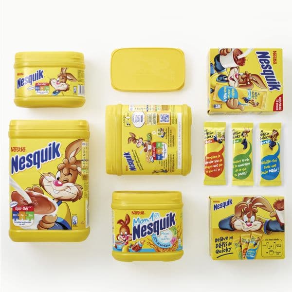 packaging e branding nesquik design