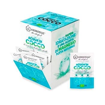 ambrosiae acqua cocco espositore