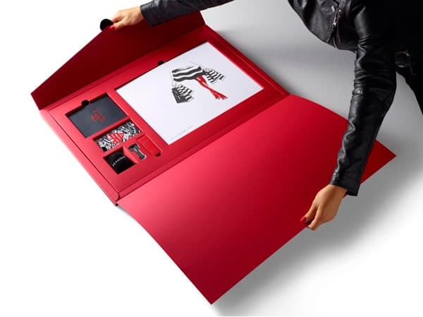 Press kit elegante di Sephora