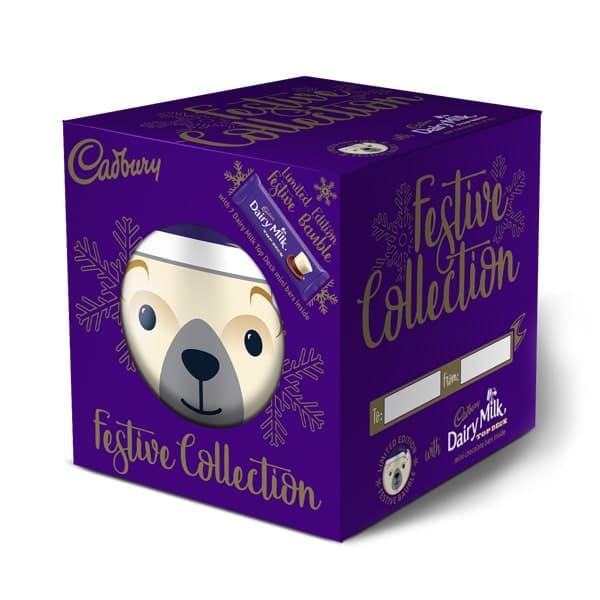 Scatola di praline in confezione regalo per Natale