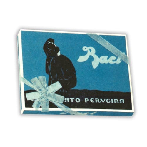 The first Baci Perugina's packaging